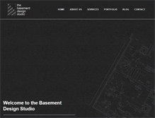 Tablet Screenshot of basementdesignstudio.co.uk